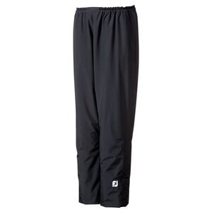 Footjoy DryJoys Men 2XL Black Golf Rain Pants Waterproof Windproof Elastic Waist